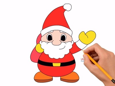 How to Draw Santa Claus Step by Step Easy For Kids