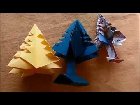 How to Make Paper Christmas Tree | Making of Paper