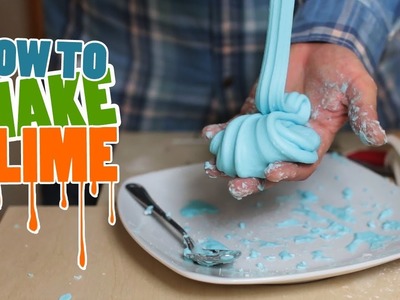 How to Make Slime  - Easy With Only Two Ingredients