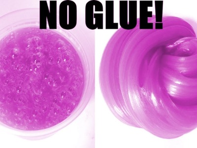 ????HOW TO MAKE SLIME WITHOUT GLUE OR ANY ACTIVATOR! ????NO BORAX! NO GLUE!
