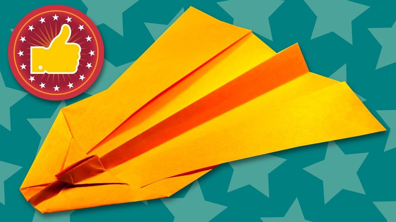 How To Make A Fast Paper Airplane That Flies Far Step By Step