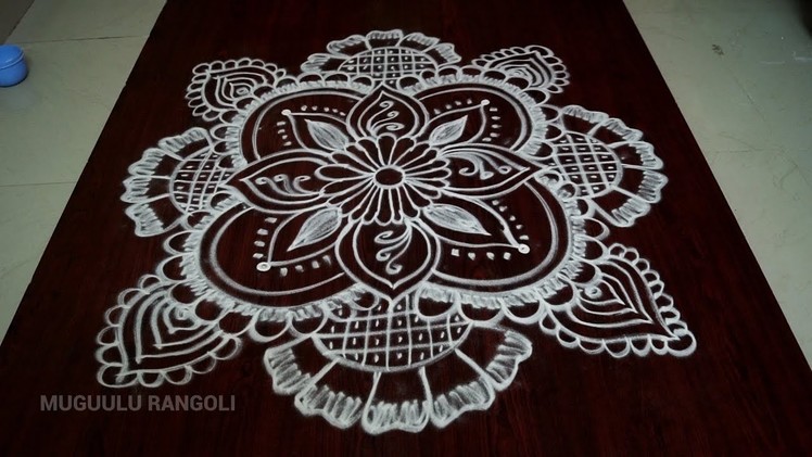 Latest free hand design rangoli designs simple muggulu simple designs  rangoli free hand design