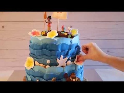 Moana Cake | Moana Theme Party | Disney Princess Cakes Ideas | DIY & How to