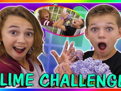 NOT JUST MY HANDS SLIME CHALLENGE | We Are The Davises