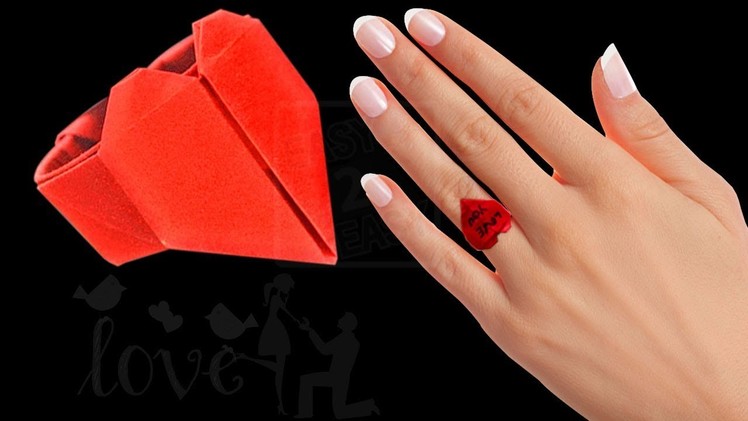 Origami Heart Ring