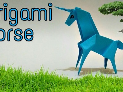 Origami - Horse Pegasus Unicorn ( Tutorial )