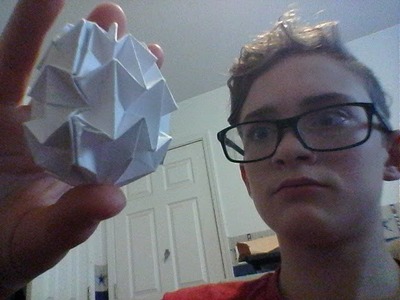 Origami stress relievers( magic ball, flexagons, and infinity cube)