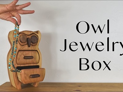 Owl Jewelry Box | DIY Bandsaw Box | How to
