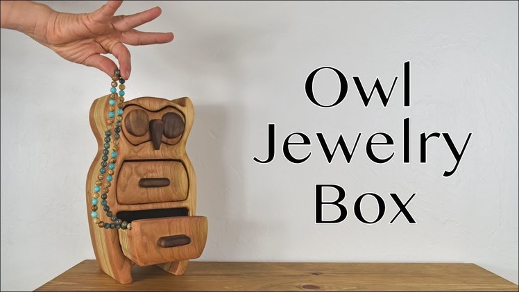 Owl Jewelry Box | DIY Bandsaw Box | How to