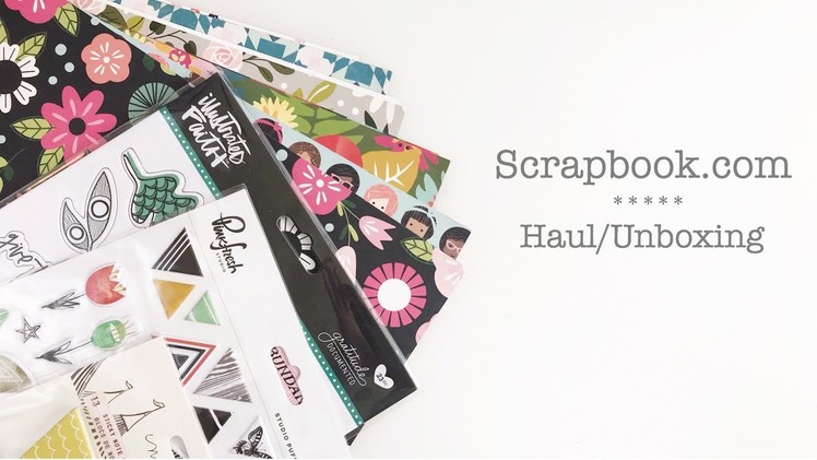 Scrapbook.com Haul | Create December Day.18