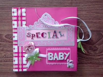 Scrapbook for baby girl