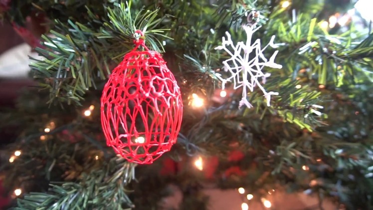 Simple 3Doodler Ornament Tutorial