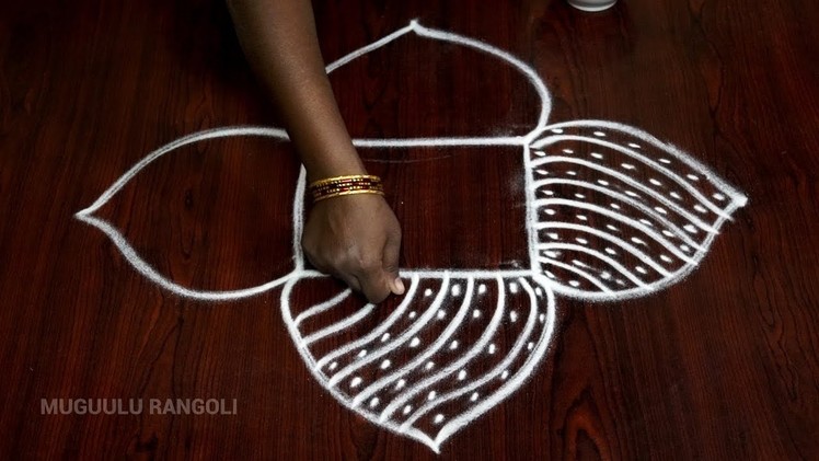 Simple and easy rangoli simple and easy rangoli designs simple design muggulu simple easy rangoli
