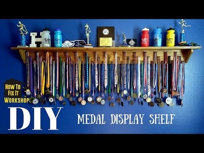 Simple DIY Medal.Sport Display Shelf