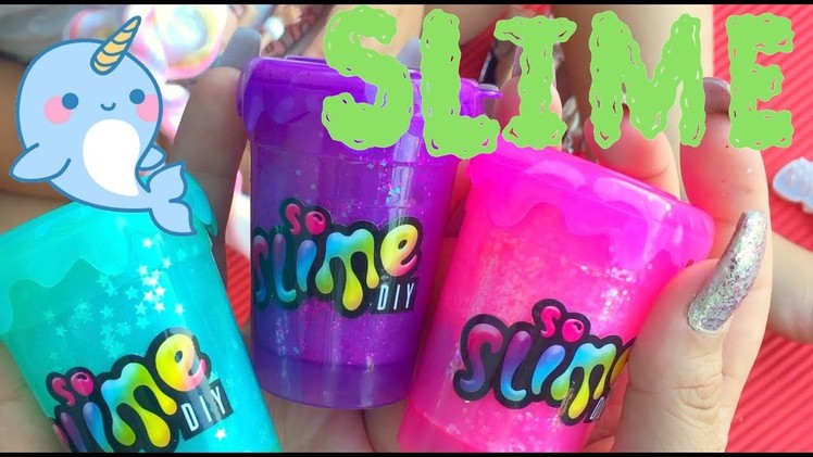 So Slime DIY Make Your Own Cosmic Slime Shaker Slime Toy Review