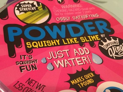 Testing Powder Slime Kit Is It Worth $10?! DIY Slime No Glue,borax, Eye Drops ,detergent ,starch