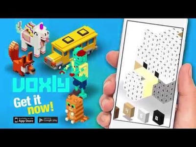Voxly - 3D Pixel Art Coloring Book