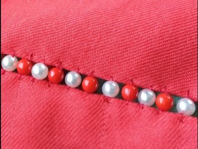 161-Bead stitching for  joining  cloth  pieces (Hindi.Urdu)