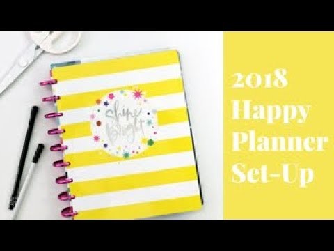 2018 Create 365 Happy Planner® Set Up [How To + Tutorial]