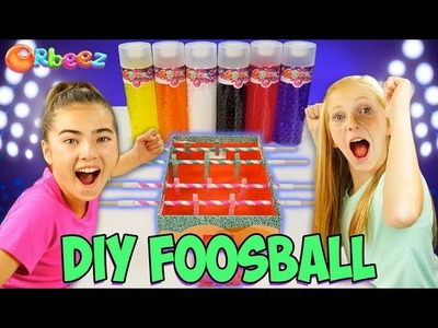 Amazing DIY Orbeez Foosball Table Game! | Official Orbeez