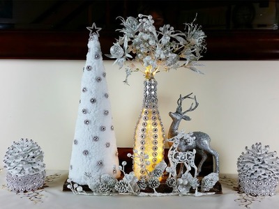 Beautiful recycled Christmas Decorations