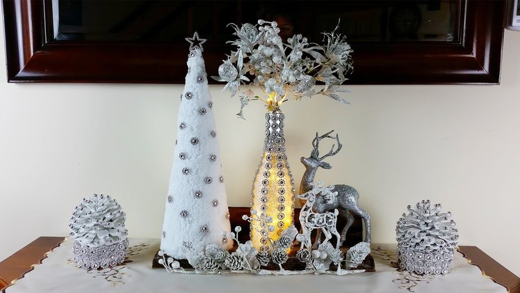 Beautiful recycled Christmas Decorations