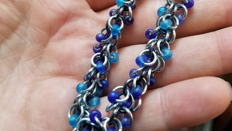 Beginner Chainmaille: Shaggy loop