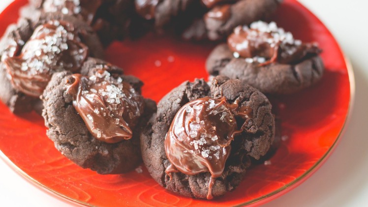 Chocolate Covered Cherry Cookies | December Cookie of the Month