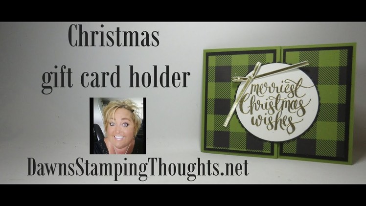 Christmas Gift Card Holder