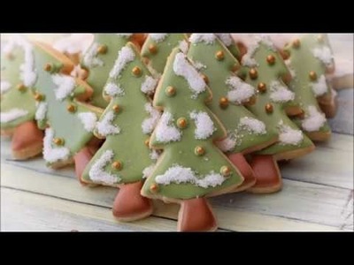 Christmas Tree Cookies by Emma's Sweets