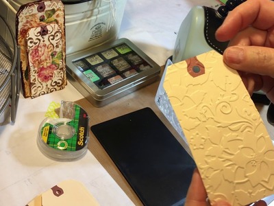 Craft with Me - Embossed Tags & Project Share