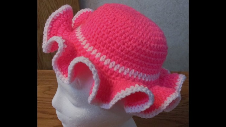 Crocheting An Easy Hat Part 1 of 2