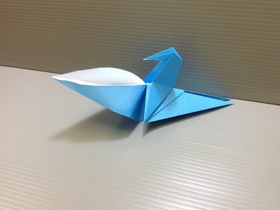 Daily Origami: 054 - Bird Drinking