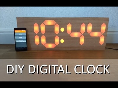 DIY 7 Segment Digital Clock