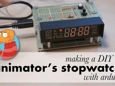 DIY animator's stopwatch with Arduino