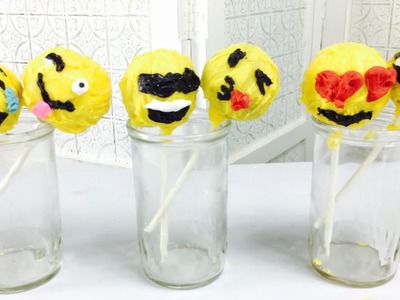 DIY Emoji Cake Pops