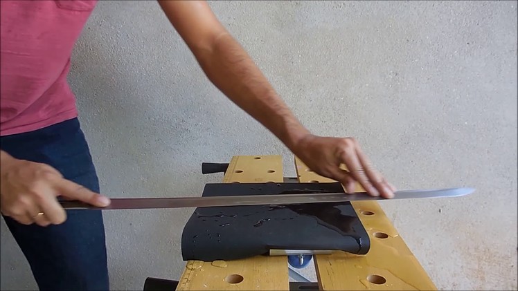 DIY - How to sharpen a Katana