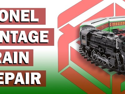 DIY Lionel Vintage Train Repair: Christmas Village Edition