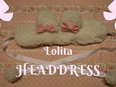DIY Lolita Headdress | Bear lolita Headdress
