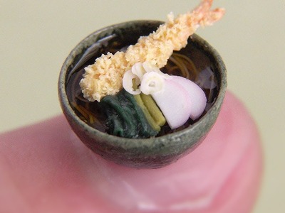 DIY Miniature Soba (buckwheat noodles) | Petit Palm
