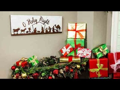 DIY Nativity Scene - Home & Family