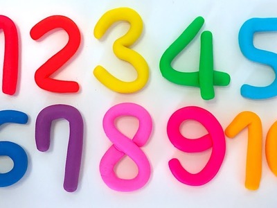 DIY Play-Doh Learn Make Rainbow Number 12345678910 Toy Soda