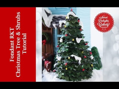 Fondant RKT Christmas Trees & Shrubs
