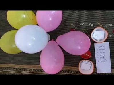 Fun Holiday Party Ideas: Balloon Games | English Subtitles |