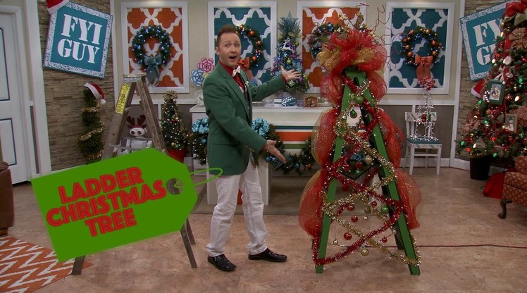 FYI GUY: Ladder Christmas Tree