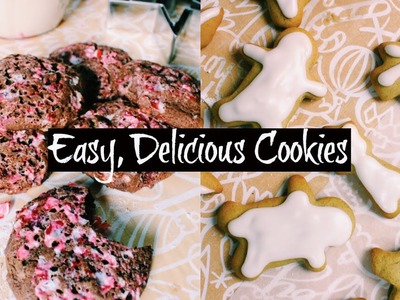 Gingerbread & Choc Candycane Cookie Recipes (Vegan Friendly) - 11.12 DIYs of Christmas