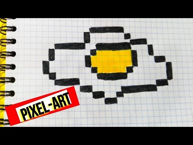 How to draw a  EGG- PixelArt