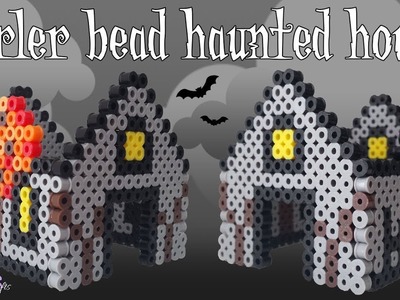 How to Make a Cute Perler Bead Haunted House
