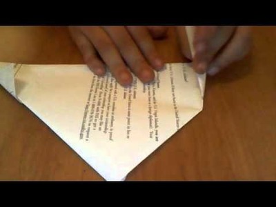 How to make a paper spear