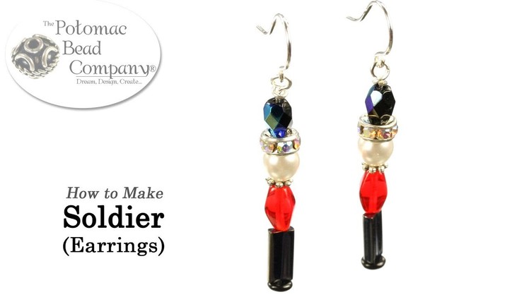 How to Make Toy Soldier Earrings